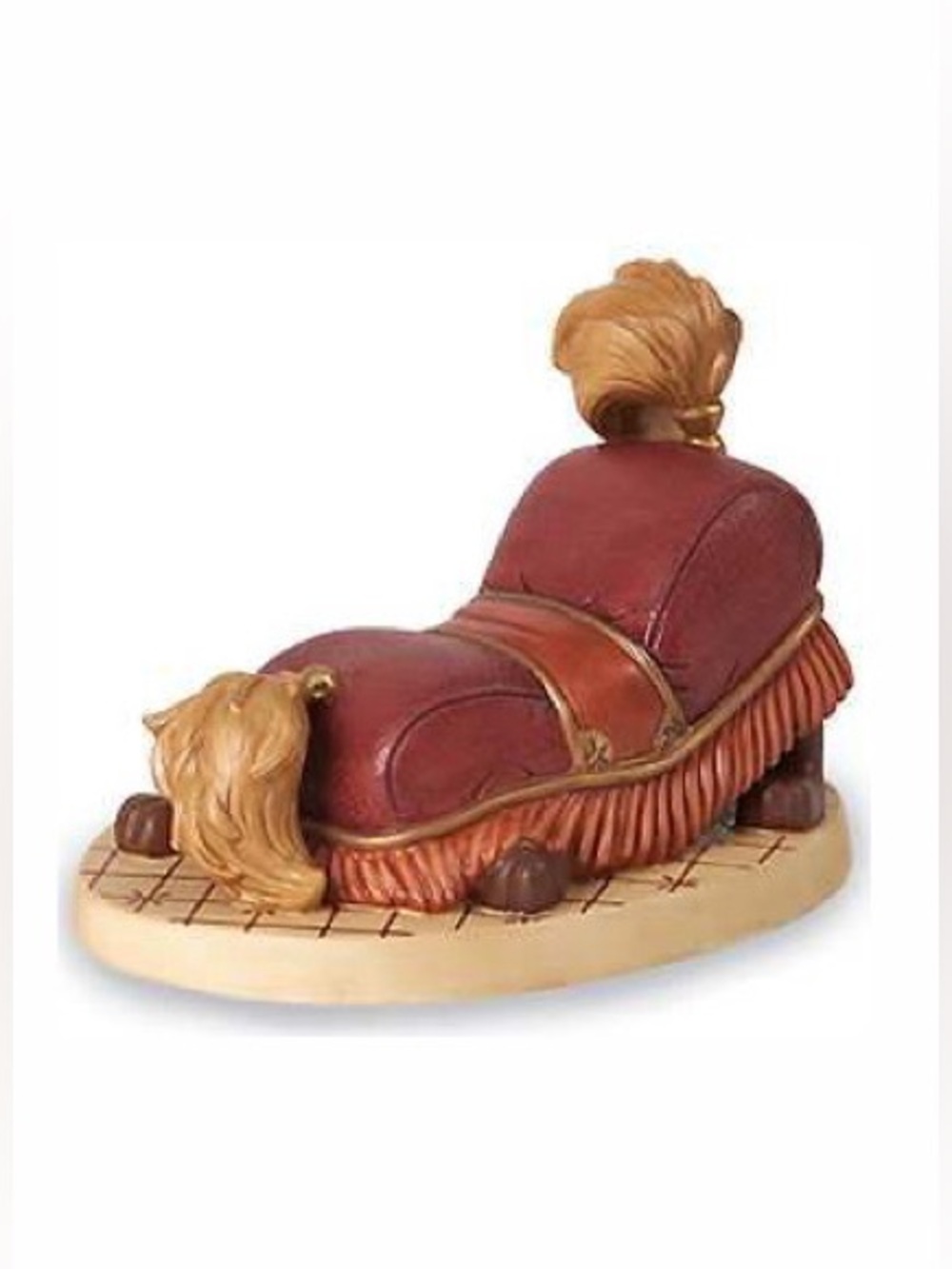 WDCC Disney Beauty and the Beast Frisky Footstool Porcelain Figurine 1233148